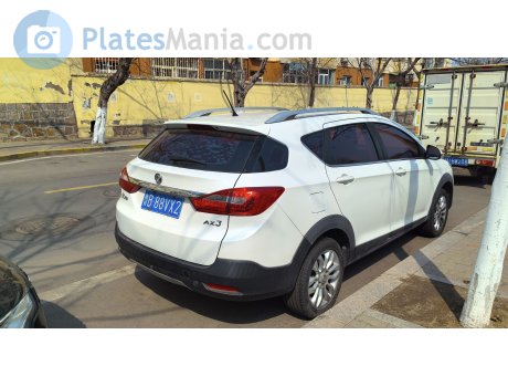 鲁B·88VX2, DongFeng Fengshen AX3