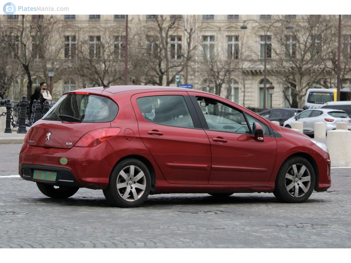 135 K 114, Peugeot 308 1st gen 5-door Hatch (T7), 2007–2011