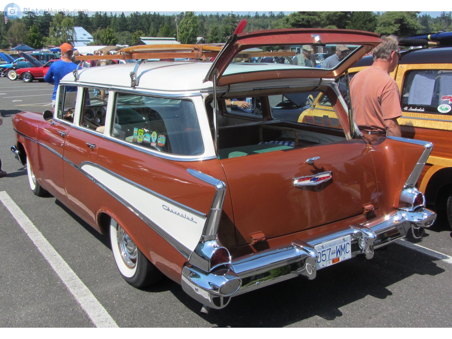 057-WMC, Chevrolet Townsman 1st gen 1957 (210/Bel Air) (2409/2419; A-body), 3rd facelift, 1956–1957