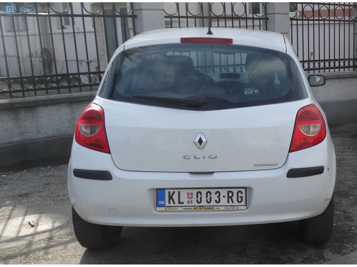 KL 003-RG, Renault Clio 3rd gen 3-door Hatch (C85), 2005–2009