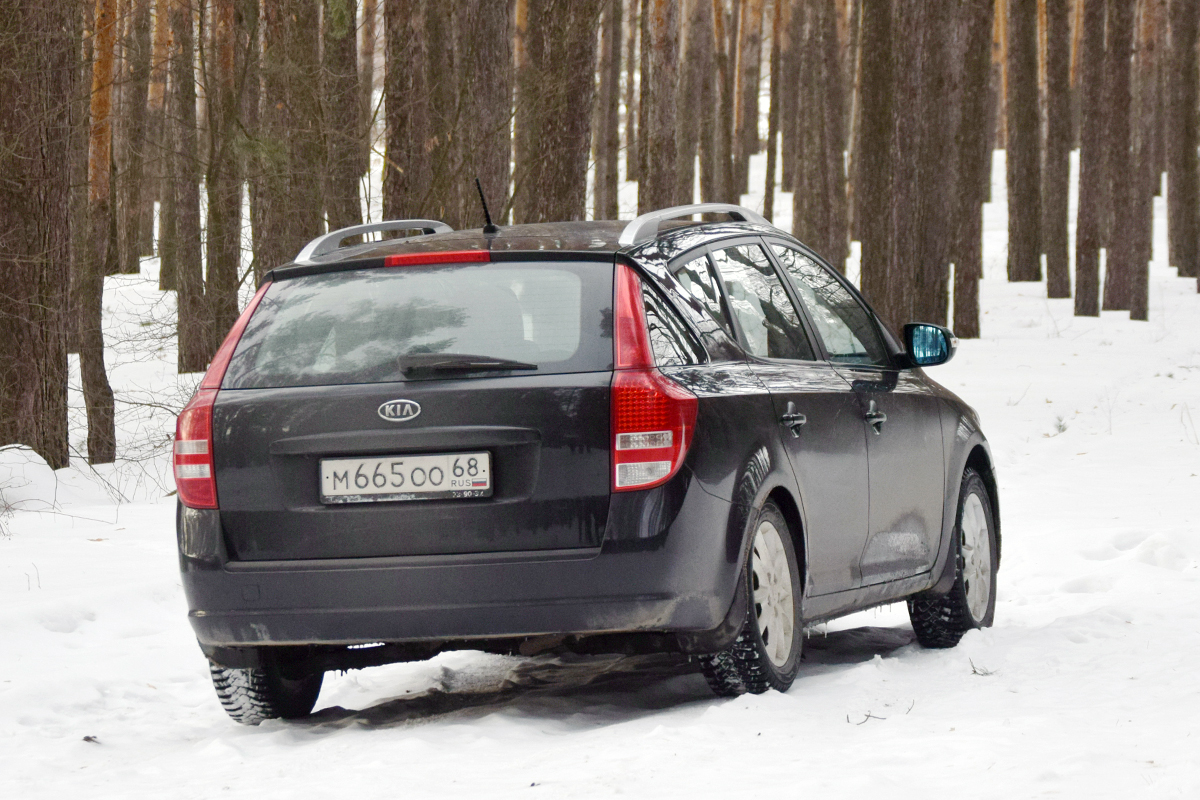 м 665 оо 68, Kia Ceed 1st gen cee'd_SW (ED), facelift, 2009–2012