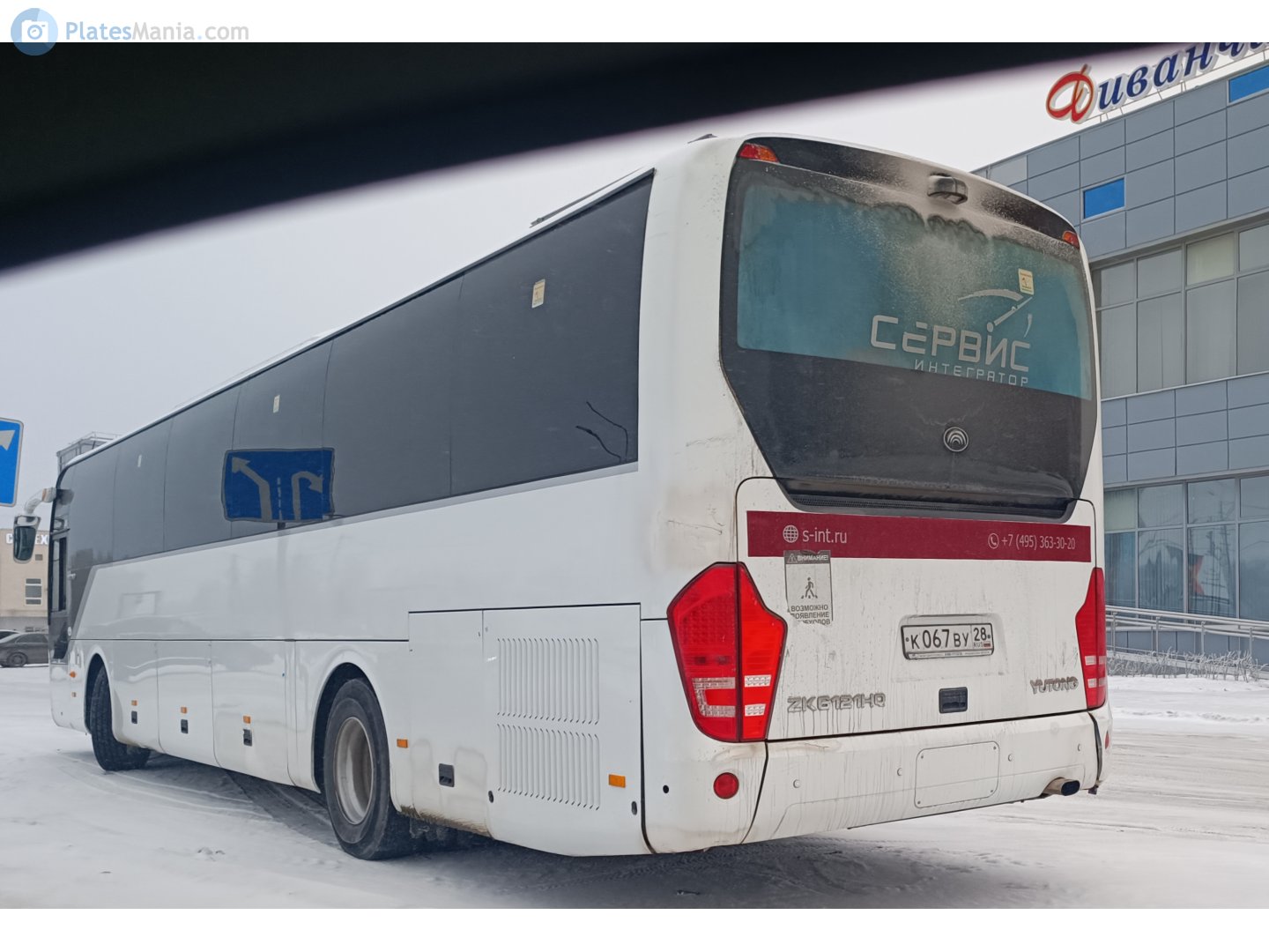 к 067 ву 28, Yutong ZK6121HQ Tiger 