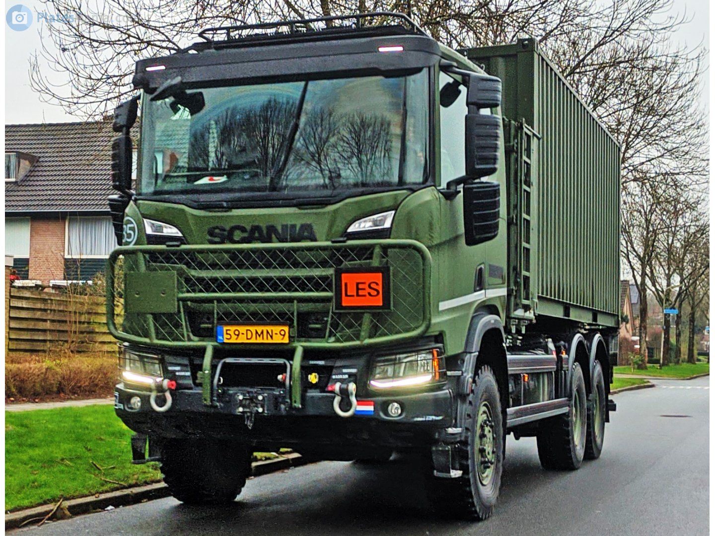 59-DMN-9, Scania Gryphus 100kN 6×6 LO, 2018­–