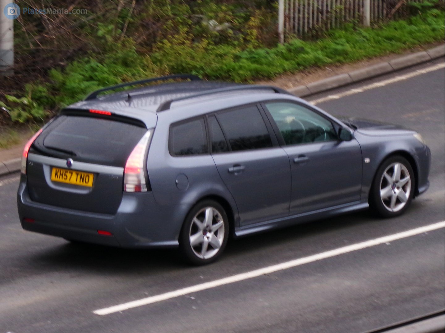 KH57TNO, SAAB 9-3 2nd gen SportCombi Wagon (YS3F), facelift, 2007–2012