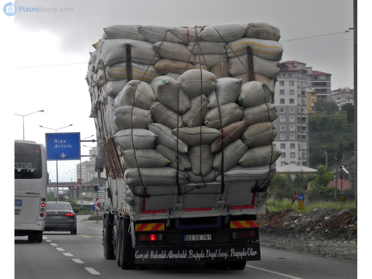 63 EU 761, Regular plates 