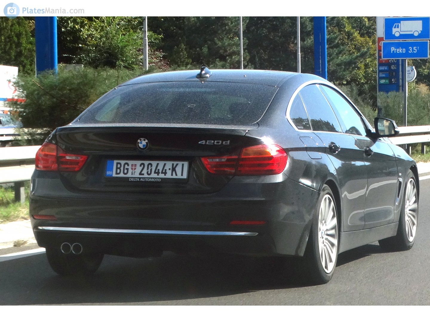 BG 2044-KI, BMW 4 Series 1st gen Gran Coupé (F36), 2014–2021