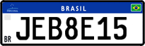 License plate of Brazil, Private owners (Mercosul)