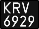 License plates of Poland, 1976 year system