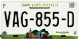 San Luis Potosí, Cars (AAA-000-A)