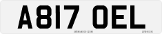 License plate of the United Kingdom, 1983 year system