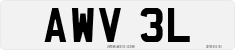 License plate of the United Kingdom, 1963 year system