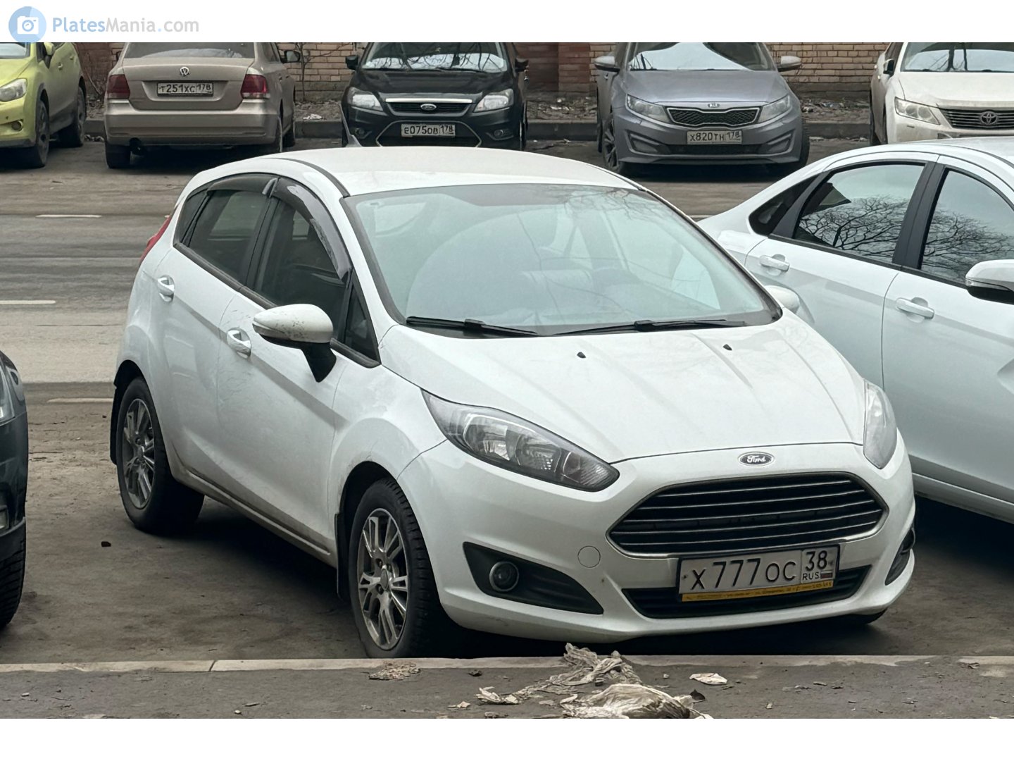 х 777 ос 38, Ford Fiesta 6th gen 5-door Hatch (B299; JA8), facelift, 2012–2019
