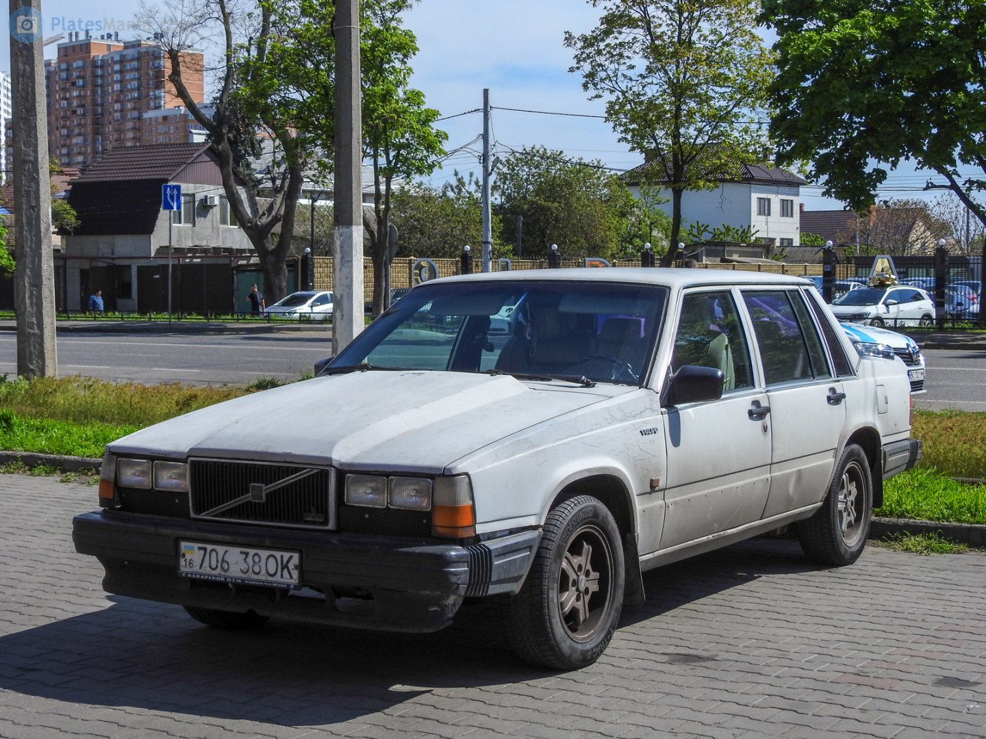 16 706-38 OK, Volvo 740 1st gen Sedan (744), 1984–1989