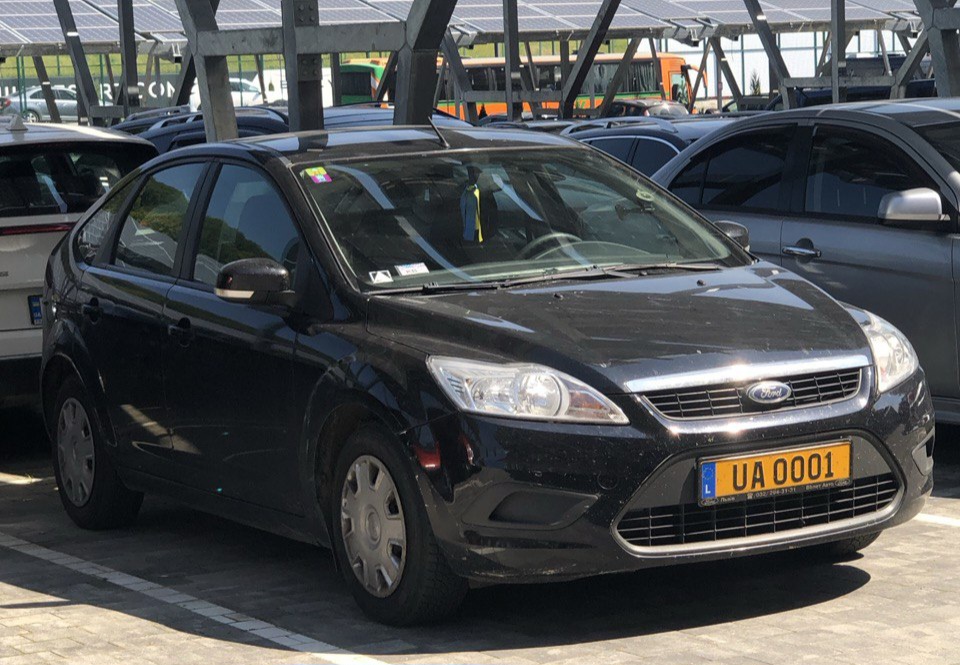 UA 0001, Ford Focus 2nd gen (Classic) 5-door Hatch (DA3; C307), facelift, 2008–2011 (–2014 for CN- and LATAM-market)