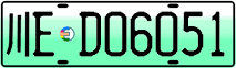 License plate of China, Electric vehicles