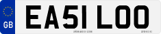 License plate of the United Kingdom, 2001 year system