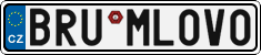 License plate of the Czech Republic, Vanity Plates