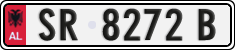 License plate of Albania, Cars (1993)
