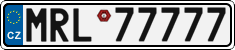 License plate of the Czech Republic, Vanity Plates