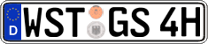 German license plate, Plates for oldtimers (type 