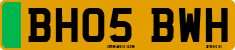 License plate of the United Kingdom, 2001 year system
