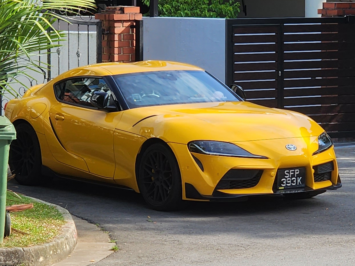 SFP 393 K, Toyota Supra 3rd gen GR (J29/DB), 2018–