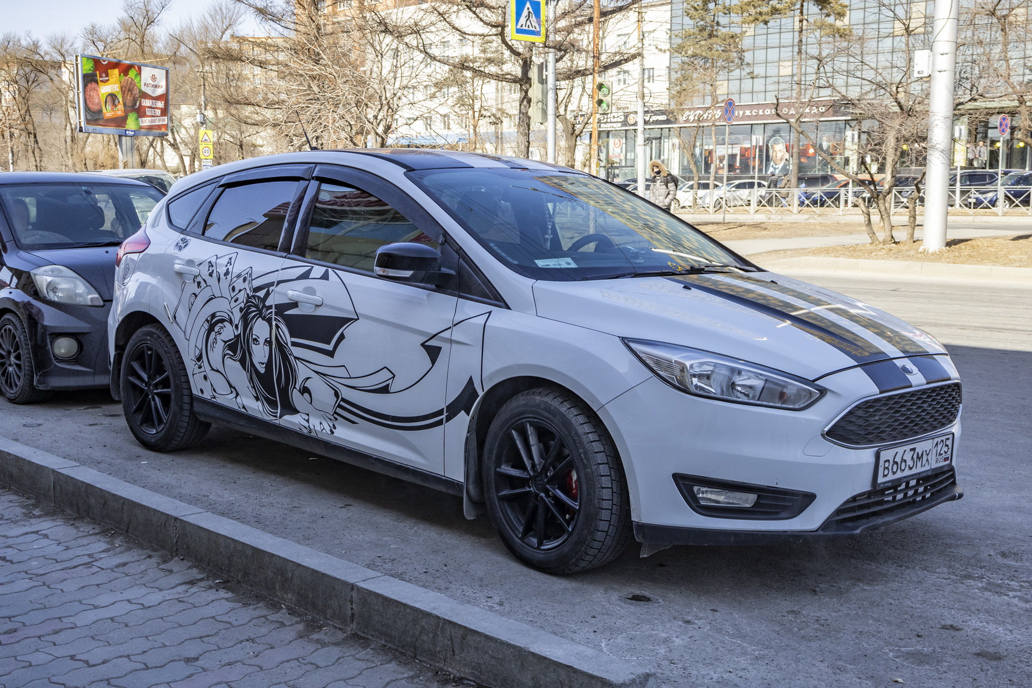 в 663 мх 125, Ford Focus 3rd gen Hatch (DYB; C346), facelift, 2014–2019