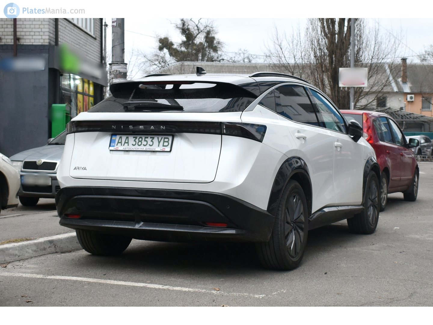 AA 3853 YB, Nissan Ariya 1st gen (FE0), 2022–