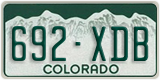 Colorado, 123-ABC