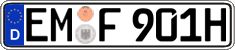 German license plate, Plates for oldtimers (type 