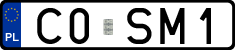 License plates of Poland, Vanity Plates