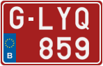 License plate of Belgium, Regular plates (2010)