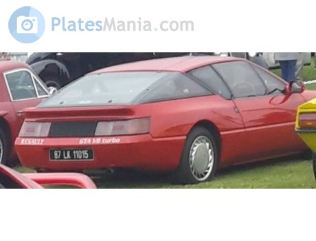87-LK-11015, Alpine GTA