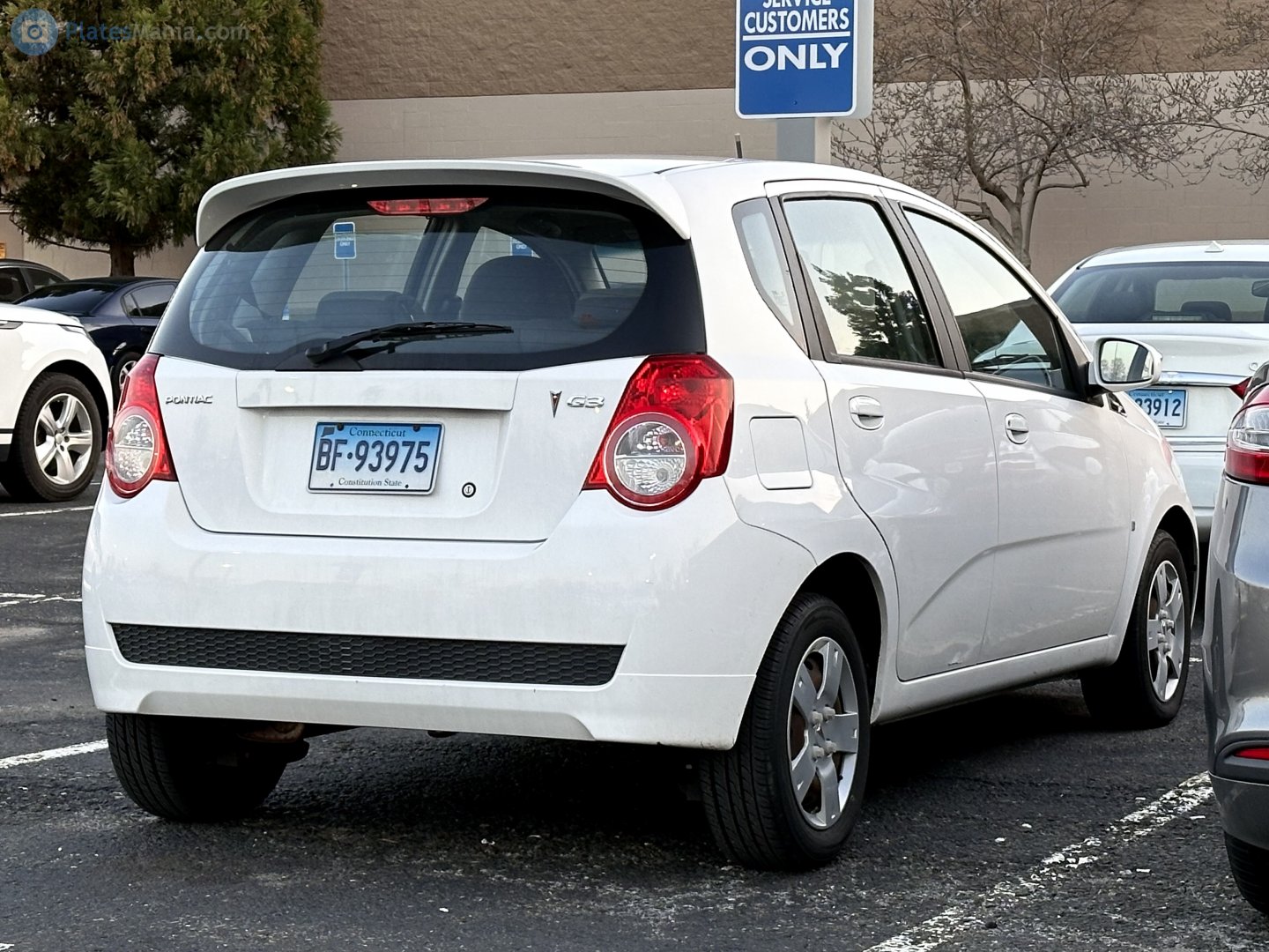 BF-93975, Pontiac G3 1st gen (G3 Wave) Hatch (T250), facelift, 2008–2009