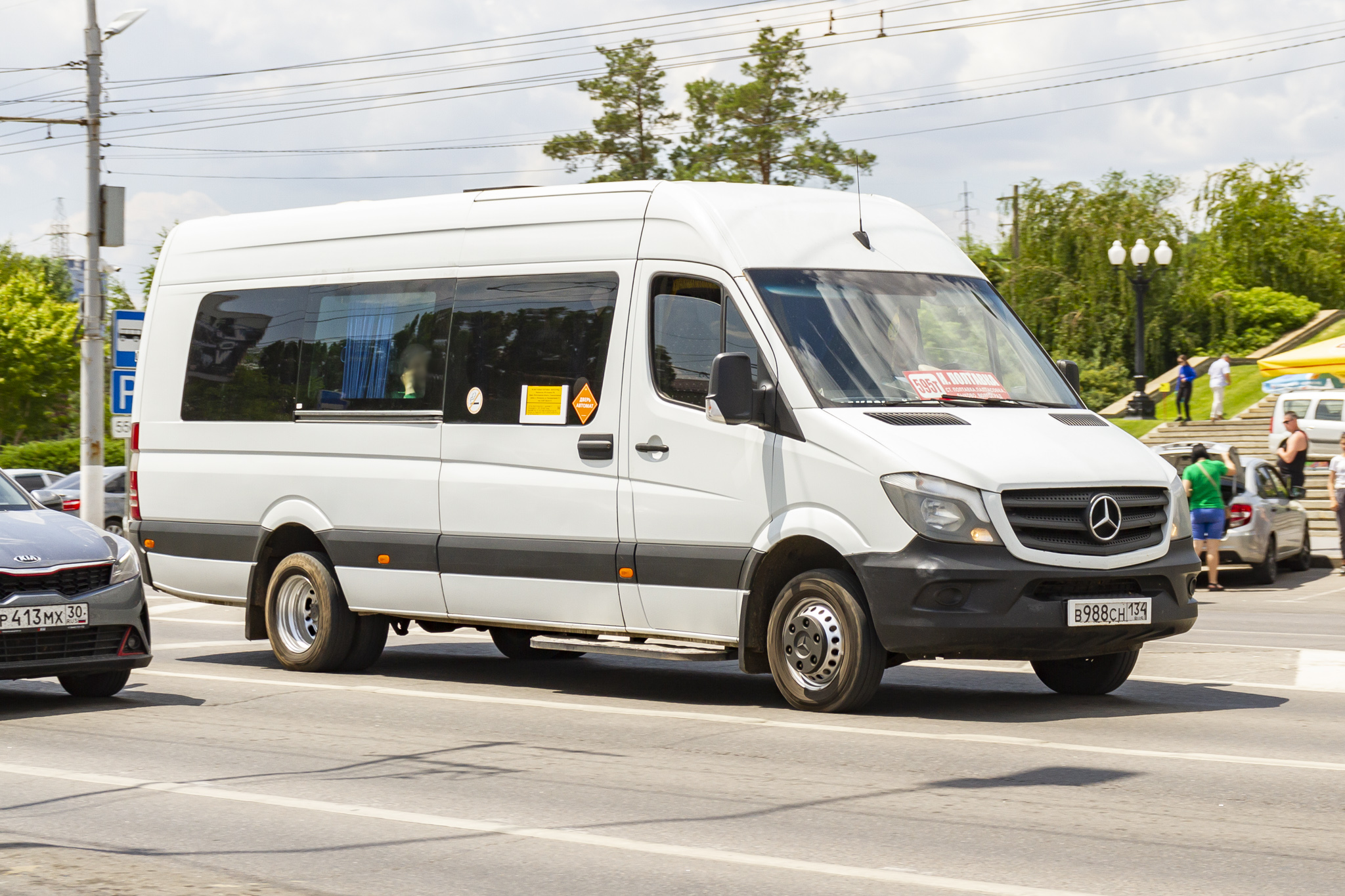 в 988 сн 134, Mercedes-Benz Sprinter 2nd gen (W906), facelift, 2013–2018
