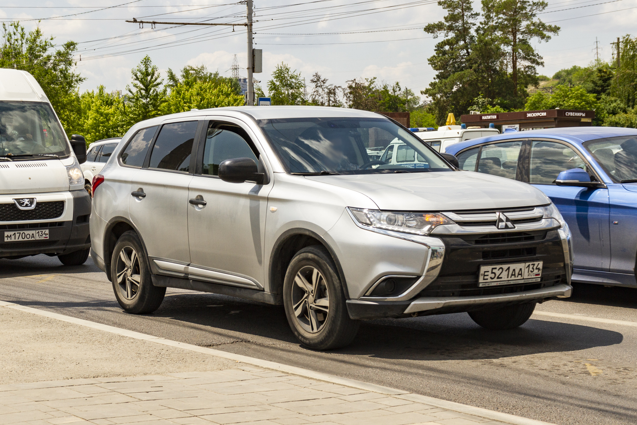 е 521 аа 134, Mitsubishi Outlander 3rd gen (GF/GG/ZJ/ZK/ZL), facelift, 2015–2023