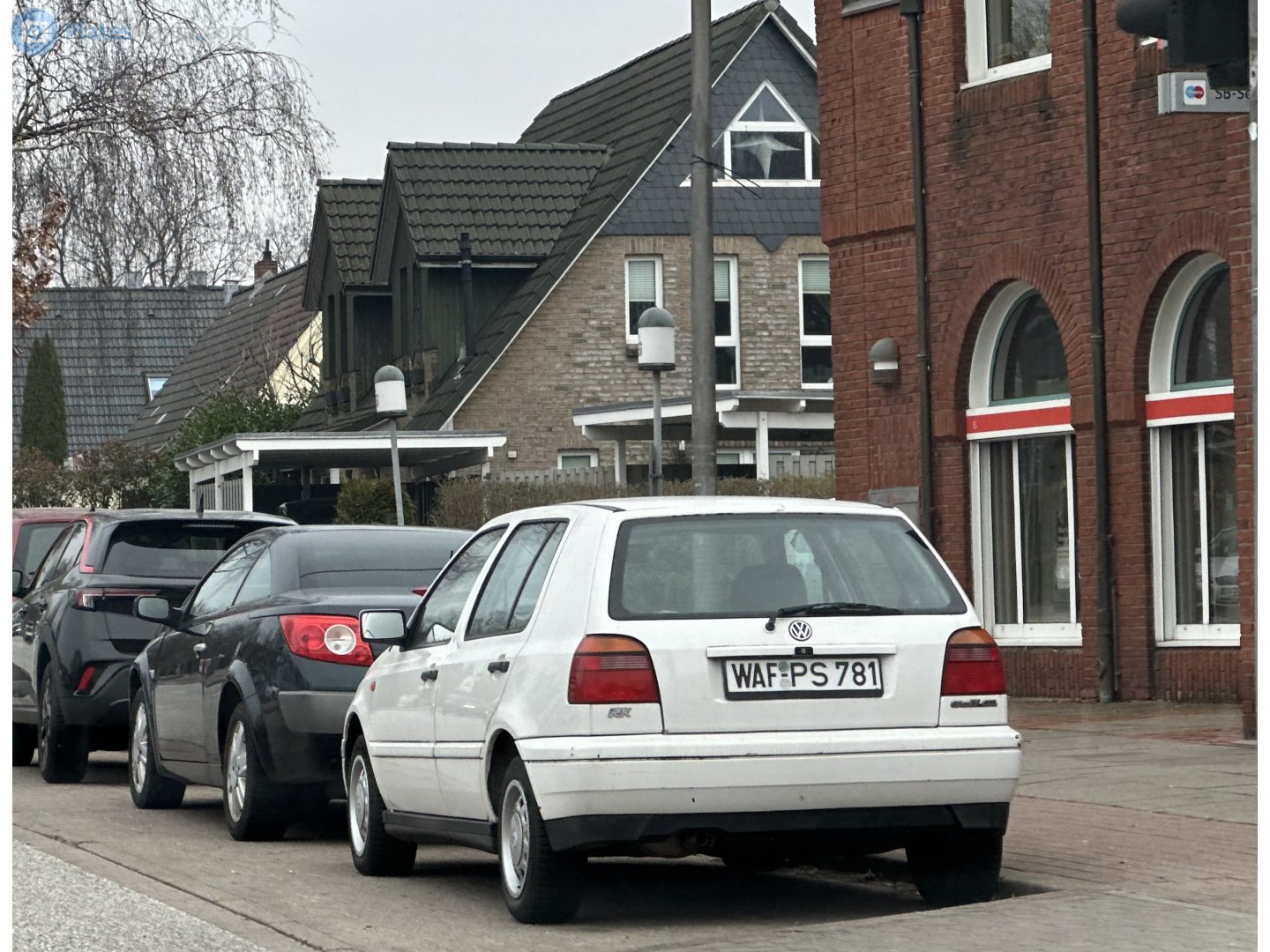 WAF PS 781, Volkswagen Golf 3rd gen 5-door Hatch (1H1), 1991–1997