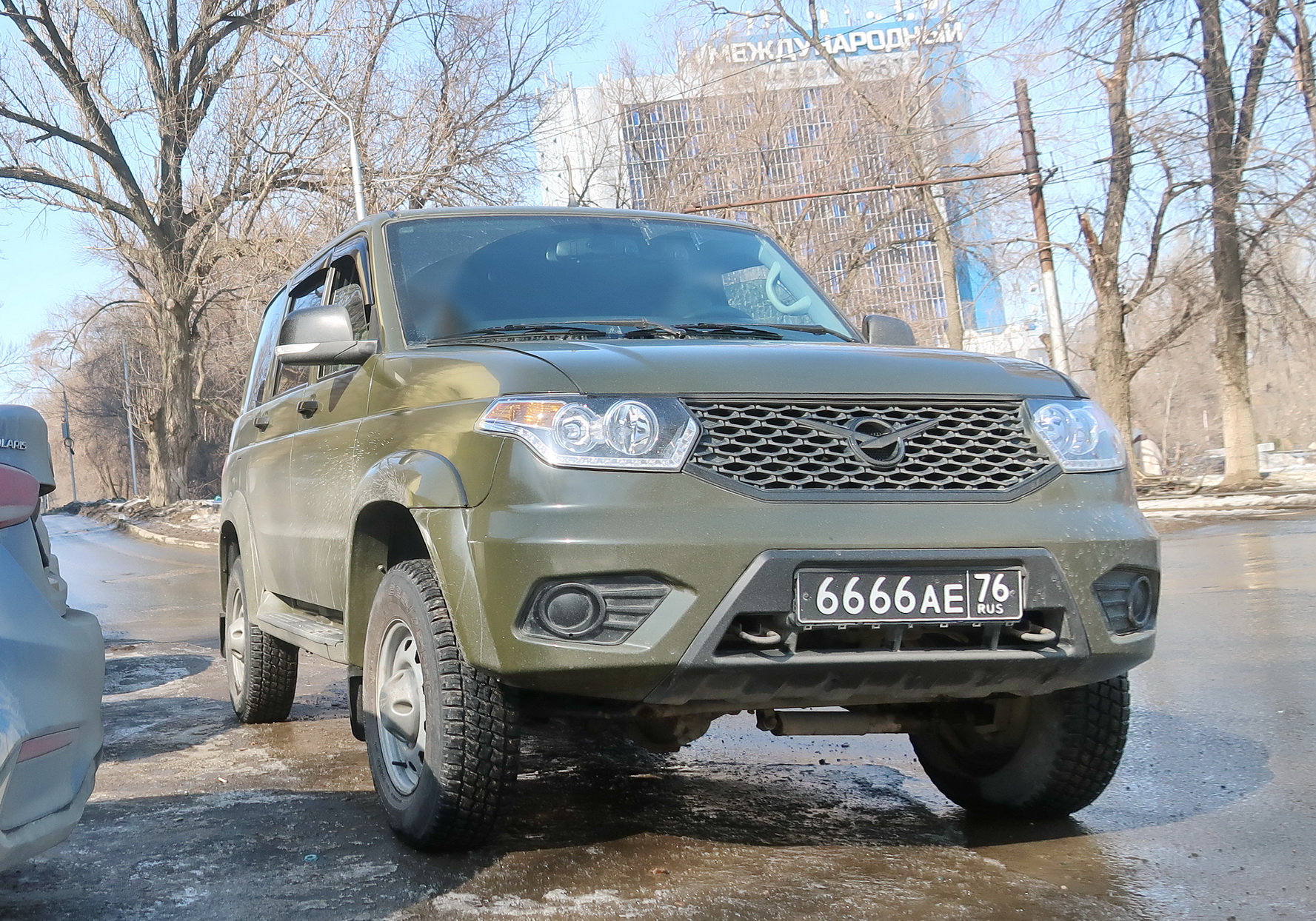 6666 ае 76, UAZ 3163 Patriot 1st gen, facelift, 2014­–