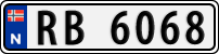 License plate of Norway, Trailers, motorcycles, special vehicles