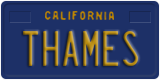 California, Vanity Plates