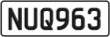 License plate of New Zealand, ABC1(23)