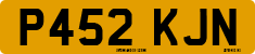 License plate of the United Kingdom, 1983 year system