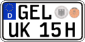 German license plate, Plates for oldtimers (type 