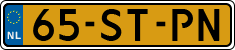 License plate of the Netherlands, Cars
