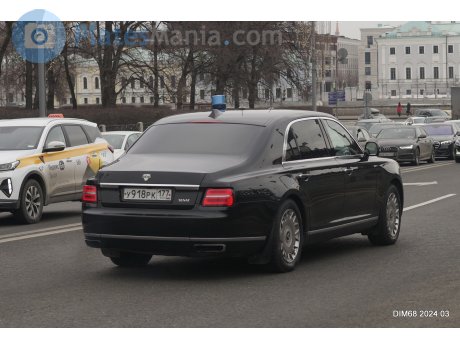у918рк177, Aurus Senat