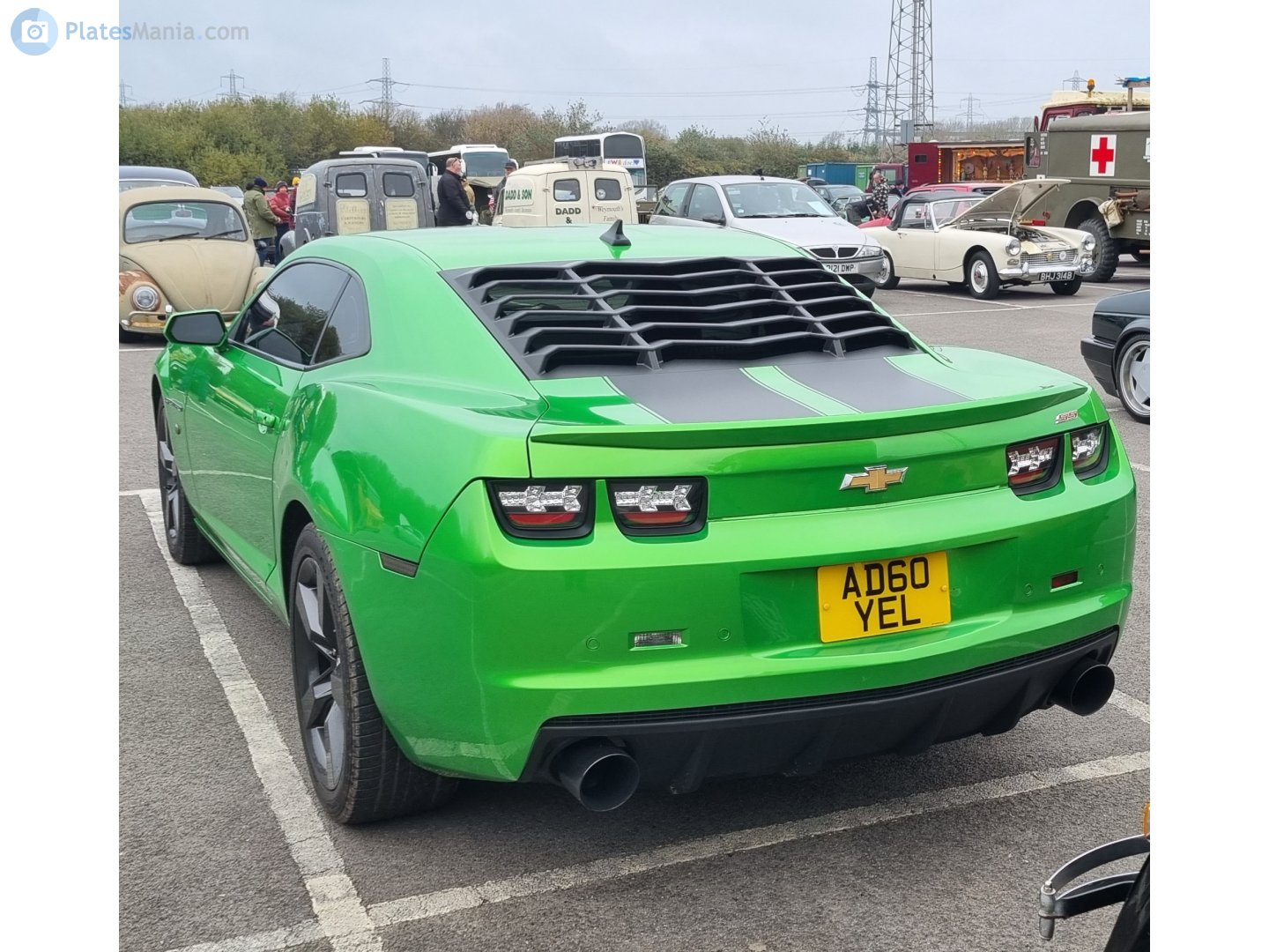 AD60YEL, Chevrolet Camaro 5th gen Coupé (Zeta I), 2009–2013