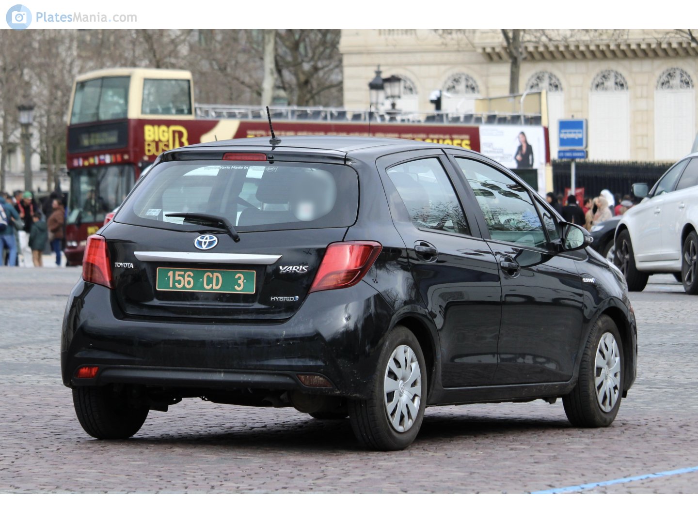156 CD 3, Toyota Yaris 3rd gen 5-door Hatch (XP130), 1st facelift, 2014–2017