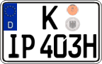 German license plate, Plates for oldtimers (type 