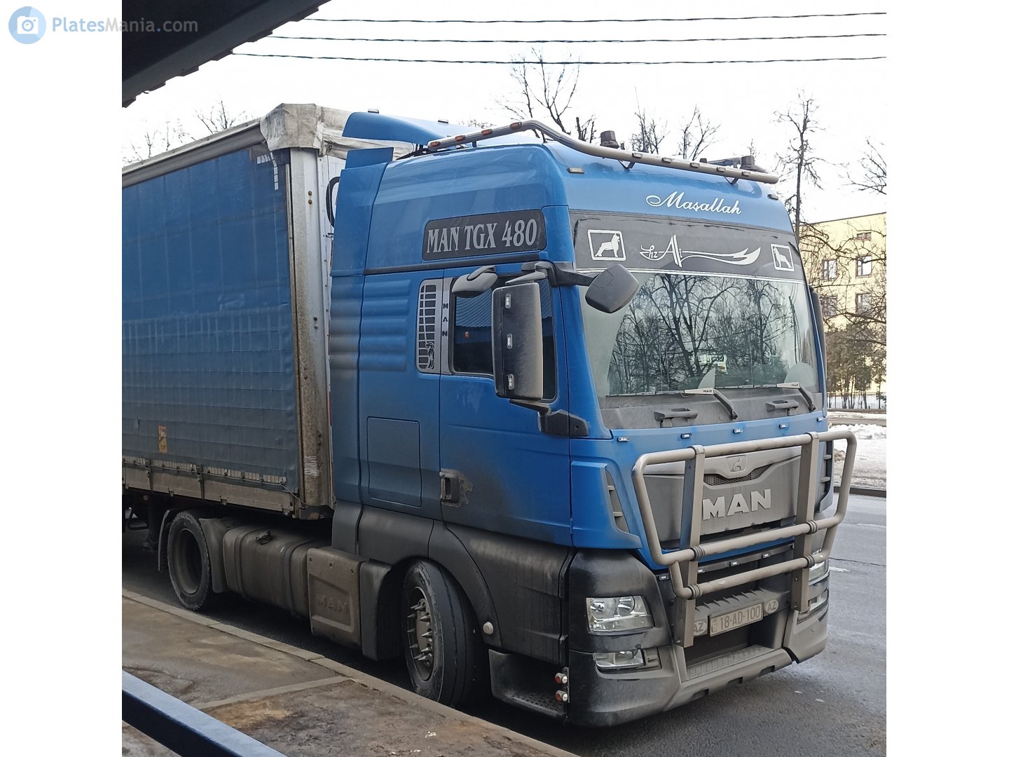 18 AD 100, MAN TGX 1st gen, facelift, 2012–2020