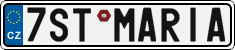 License plate of the Czech Republic, Vanity Plates